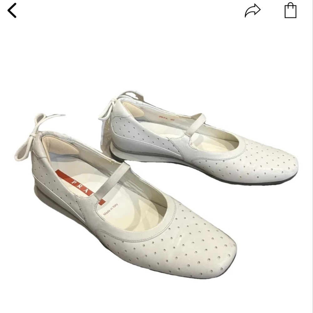 Prada Linea Rossa ballet flat